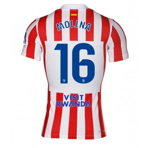 Atletico Madrid Nahuel Molina #16 Hjemmebanetrøje 2025-26 Kortærmet